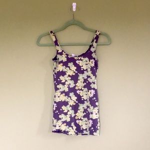Abound Floral Cotton Tank Top